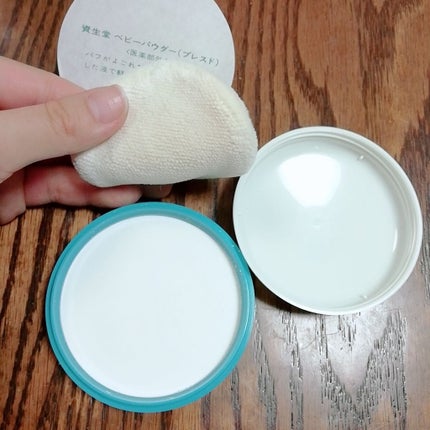 資生堂ベビーパウダー(プレスド)/ベビー/ボディパウダーを使ったクチコミ(3枚目)