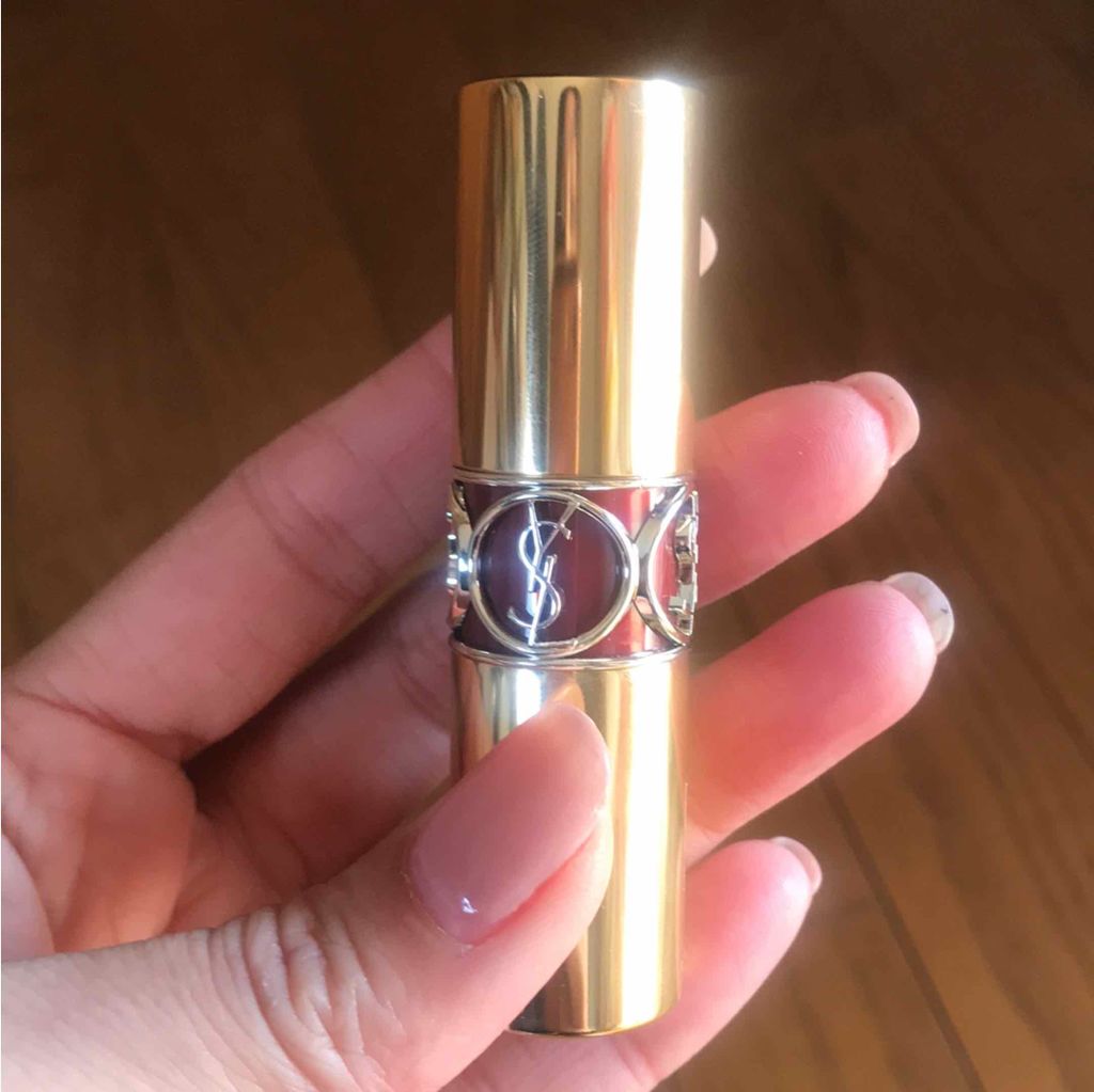 ルージュ ヴォリュプテ シャイン/YVES SAINT LAURENT BEAUTE/口紅を使ったクチコミ(1枚目)