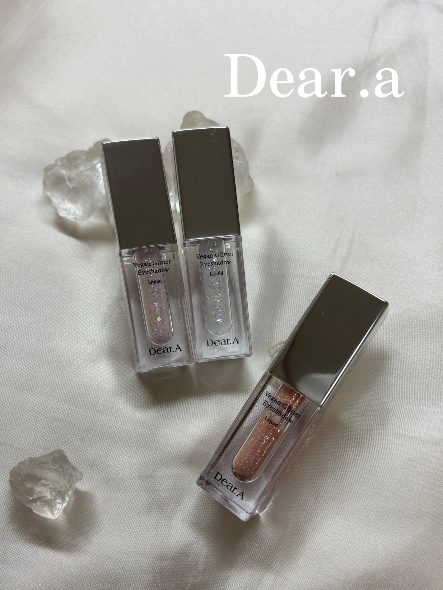 グリッターアイシャドウ/Dear.A/グリッターを使ったクチコミ(1枚目)