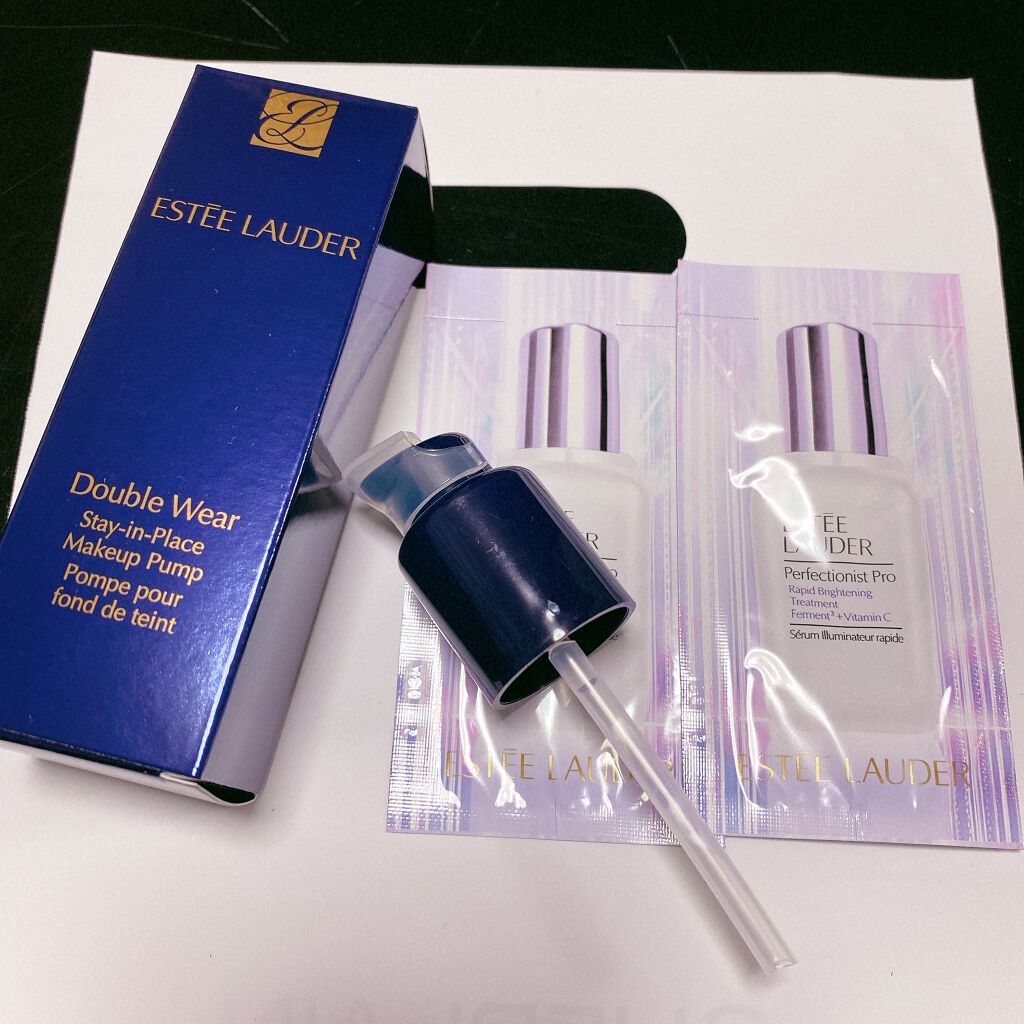 ESTEE LAUDER ダブル ウェア メークアップ ポンプのクチコミ「ESTEE LAUDER
ダブル ウェア メークアップ ポンプ

ようやく買いました！

ダブ.....」（1枚目）