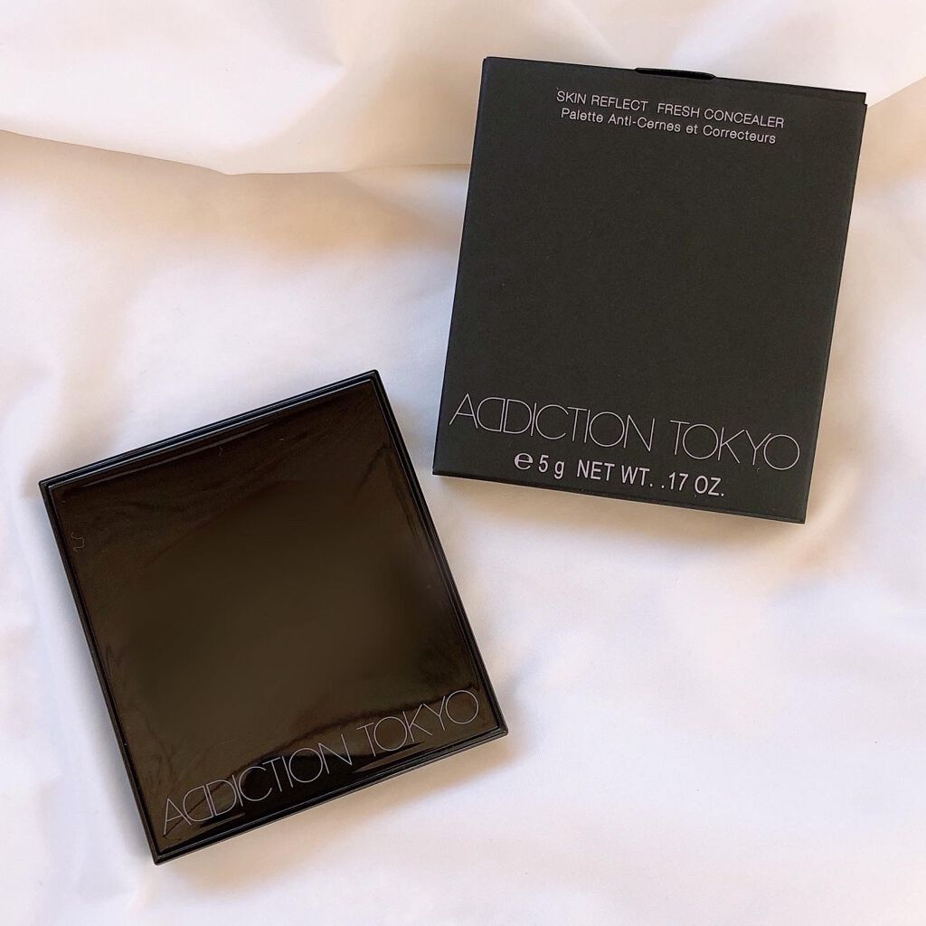 スキンリフレクト フレッシュ コンシーラー/ADDICTION/パレットコンシーラーを使ったクチコミ(2枚目)