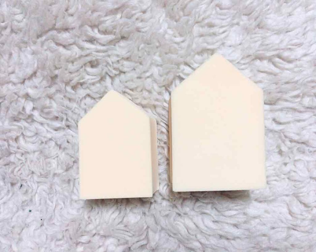 ジェリータッチスポンジ ハウス型/ロージーローザ/パフ・スポンジを使ったクチコミ（3枚目）