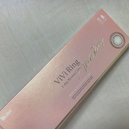 ViVi Ring 1day/OLENS/ワンデー(1DAY)カラコンを使ったクチコミ(1枚目)