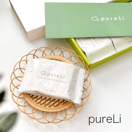 重炭酸バスタブレット/pureLi/炭酸系入浴剤を使ったクチコミ(1枚目)