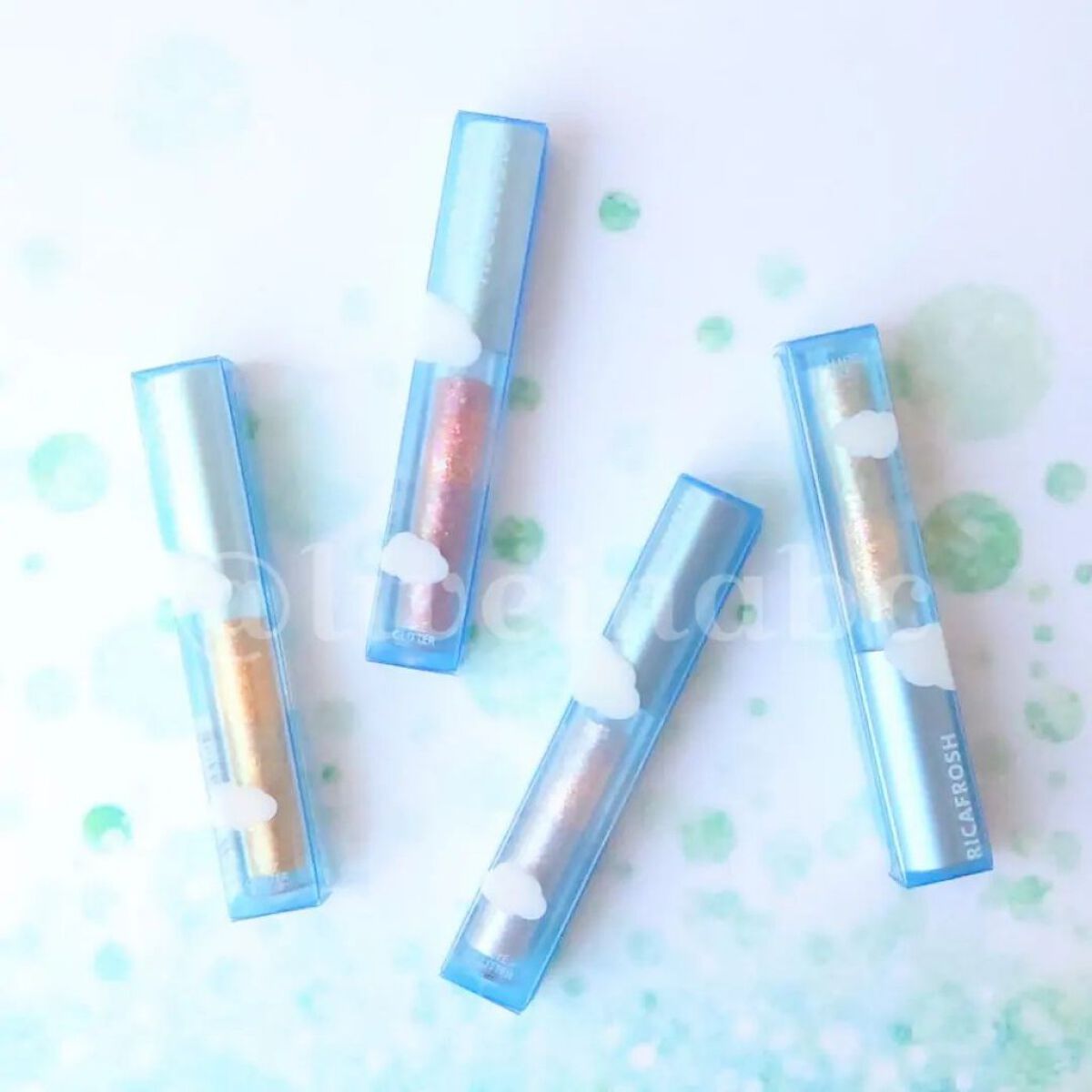 アイビービーグリッター/RICAFROSH/グリッターを使ったクチコミ（2枚目）