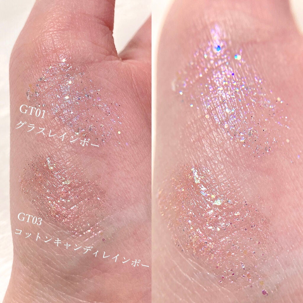 マユコスメ on LIPS 「存在感マシマシ♡三角グリッターでキラキラEYE(アイメイクあり..」(5枚目)