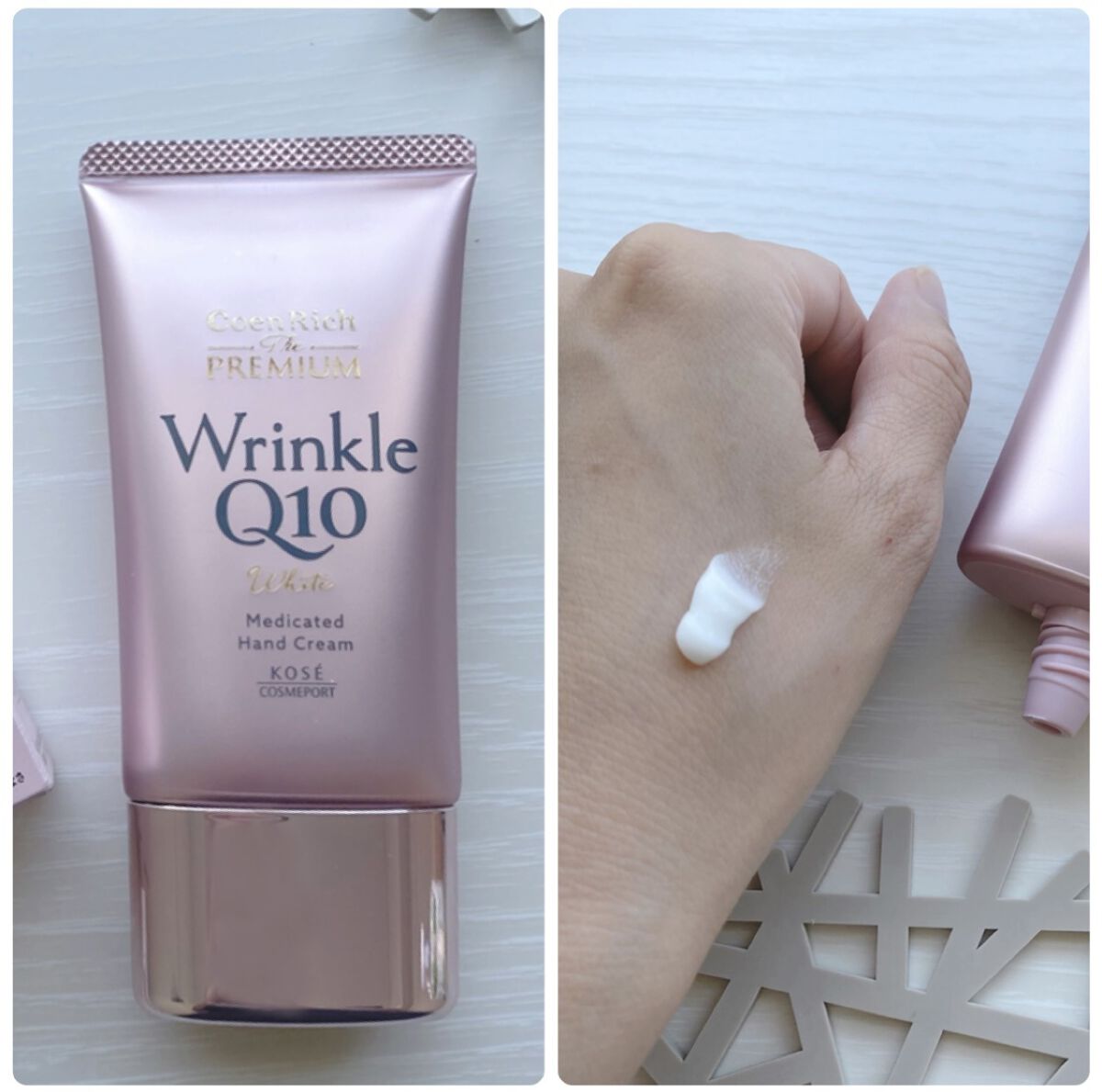 コエンリッチ ザ プレミアム 薬用ＣＩＣＡリペア ハンドクリーム/コエンリッチQ10/ハンドクリームを使ったクチコミ（2枚目）