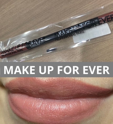 アーティストカラーペンシル エクストリーム/MAKE UP FOR EVER/リップライナーを使ったクチコミ(1枚目)