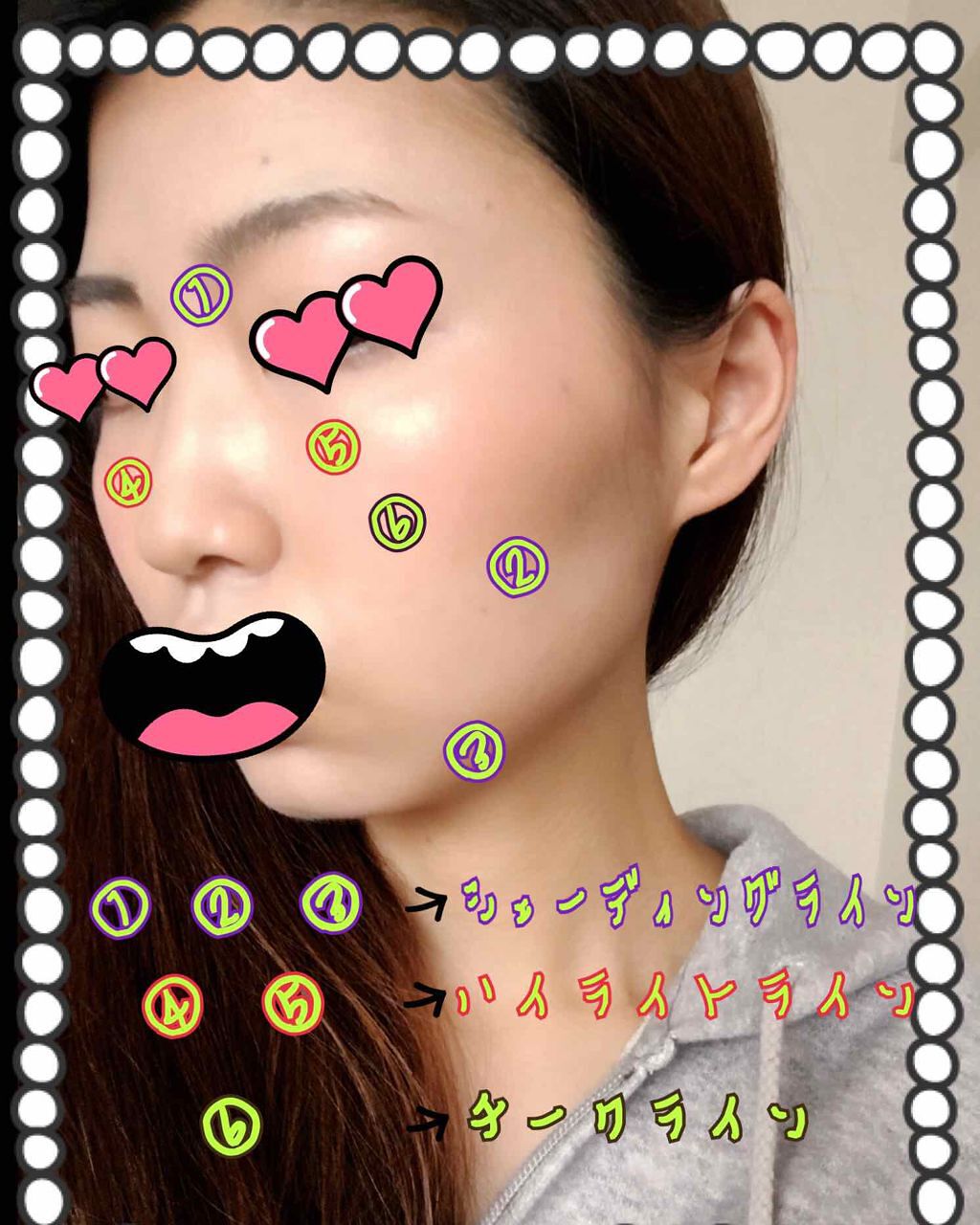 アートクラスバイロダン シェーディング/too cool for school/シェーディングを使ったクチコミ(3枚目)