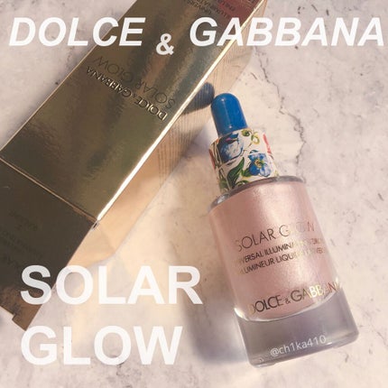 ソーラーグロウ ユニバーサル イルミネーティングドロップス/DOLCE&GABBANA BEAUTY/化粧下地を使ったクチコミ(1枚目)
