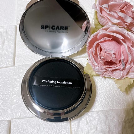 V3シャイニングファンデーション/SPICARE/クッションファンデーションを使ったクチコミ(5枚目)