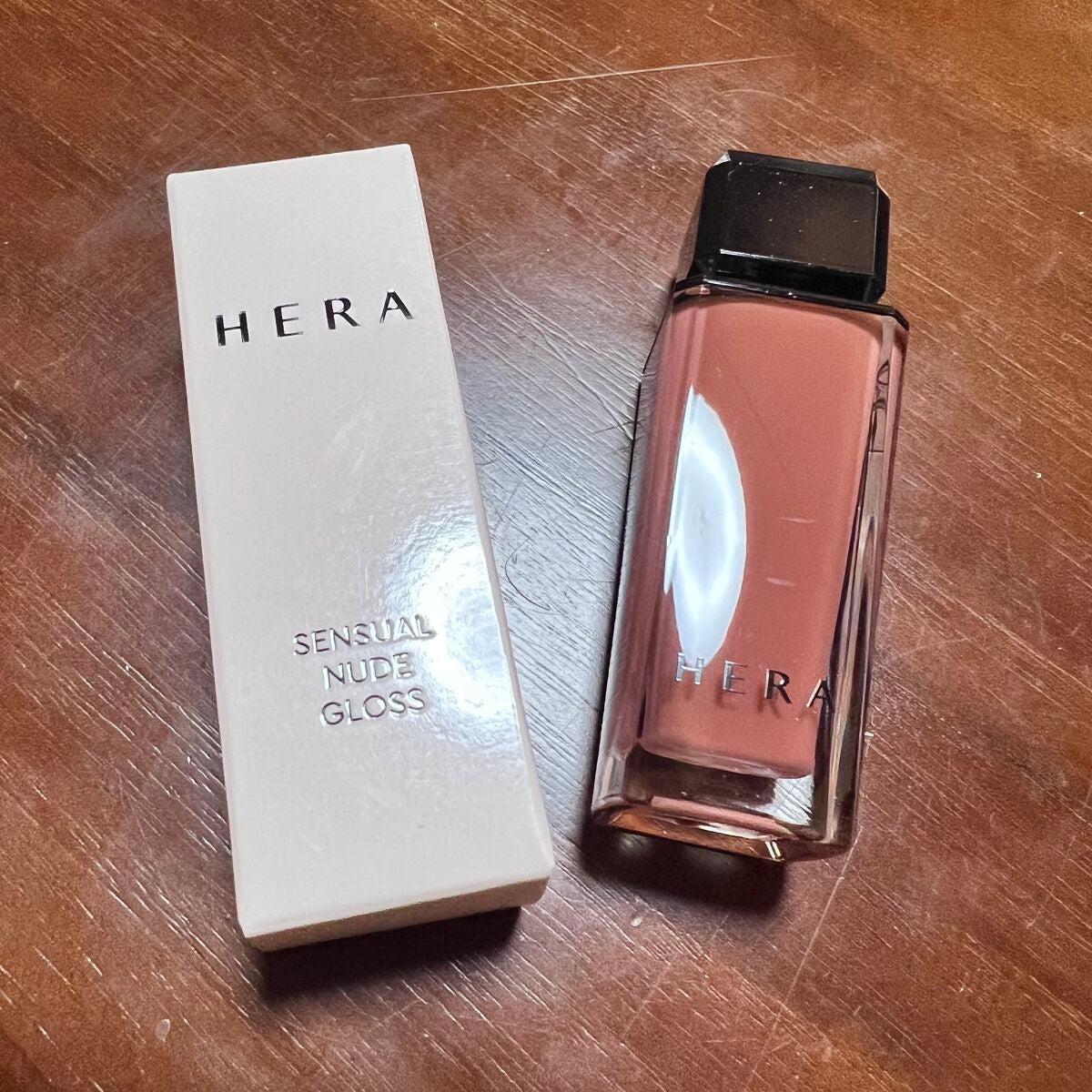 センシュアルヌードグロス/HERA/リップグロスを使ったクチコミ(1枚目)