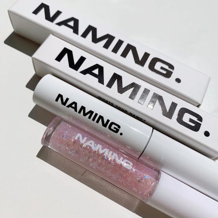 ダズリングアイグリッター/NAMING./リキッドアイシャドウを使ったクチコミ(5枚目)