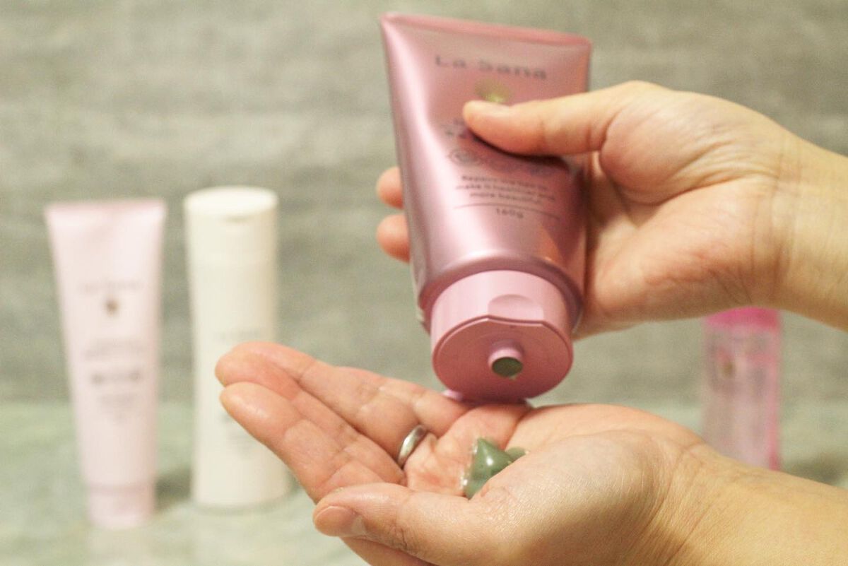 海藻 海泥 ヘア マスク/ラサーナ/ヘアマスク・ヘアパックを使ったクチコミ（1枚目）