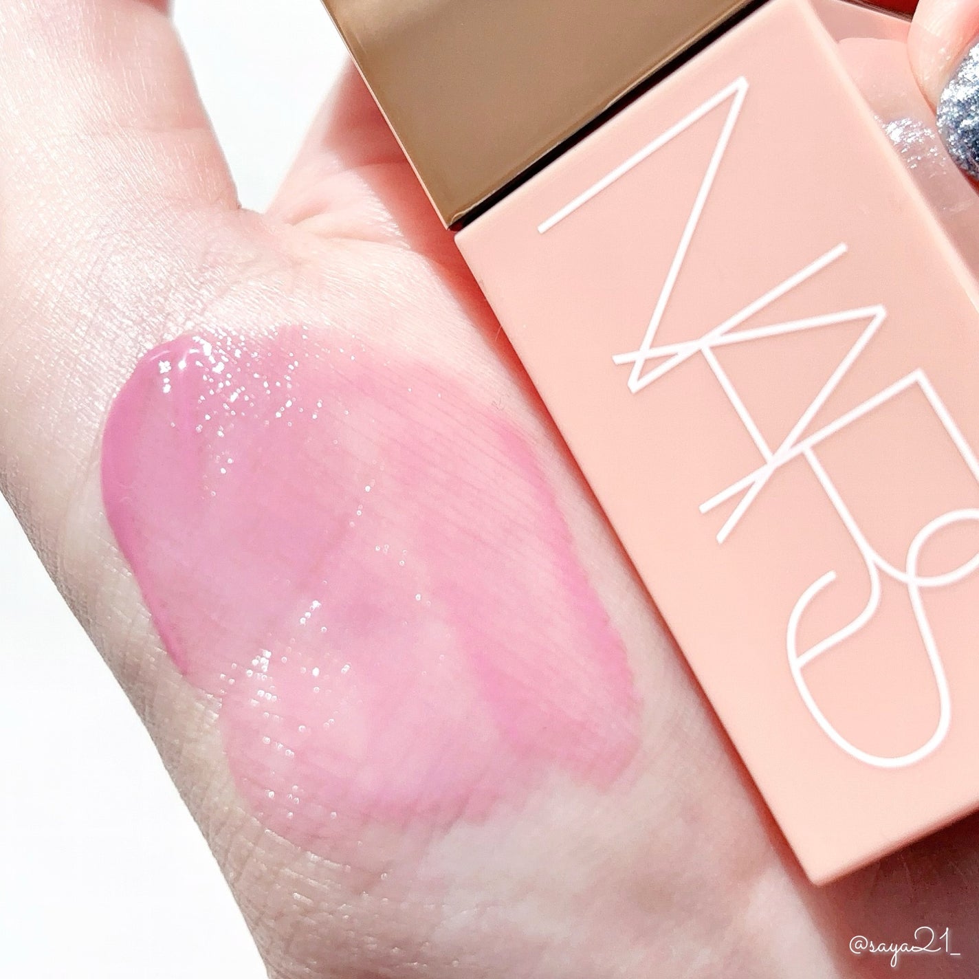 アフターグロー リキッドブラッシュ/NARS/リキッドチークを使ったクチコミ(1枚目)