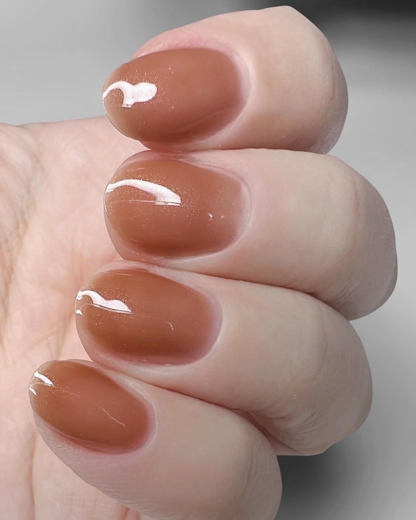 ᴘᴏʏᴏɴ on LIPS 「ネイルエスcheekchocolate2度塗り💅#セルフネイル..」(3枚目)