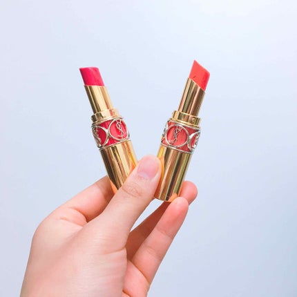 ルージュ ヴォリュプテ シャイン/YVES SAINT LAURENT BEAUTE/口紅を使ったクチコミ(1枚目)