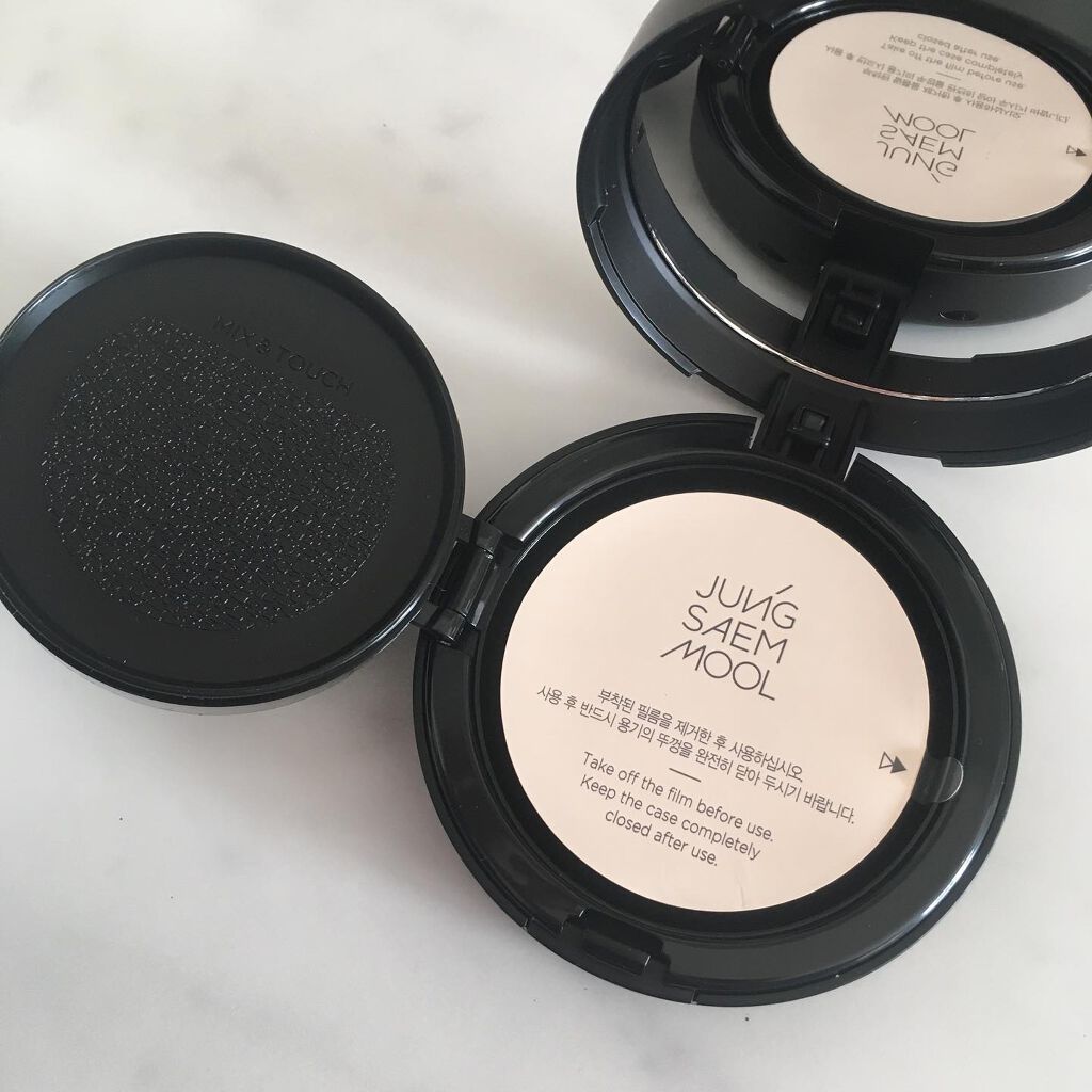 エッセンシャル スキン ヌーダー クッション/JUNG SAEM MOOL/クッションファンデーションを使ったクチコミ（3枚目）