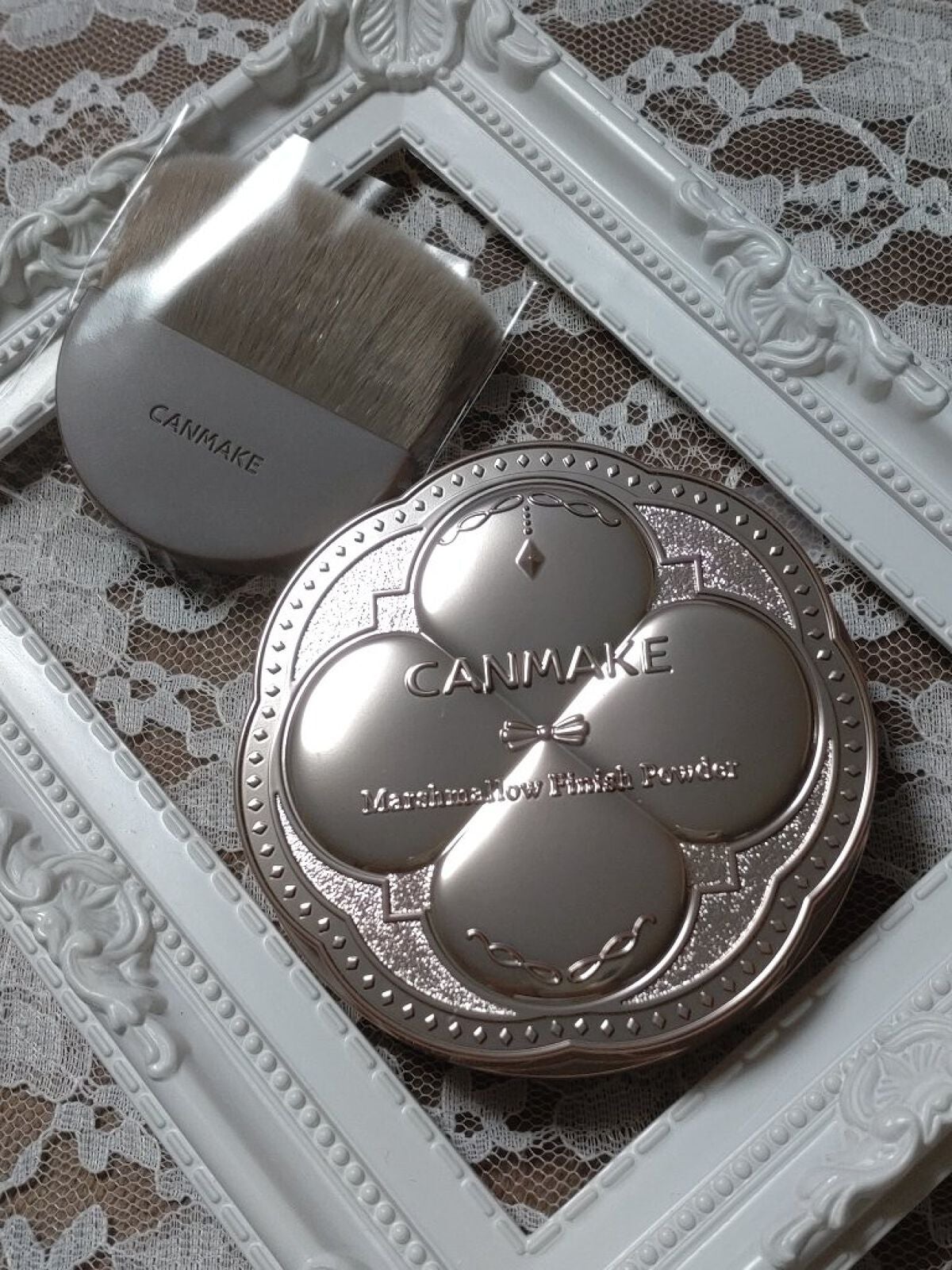 マシュマロフィニッシュパウダー/キャンメイク/プレストパウダーを使ったクチコミ(2枚目)