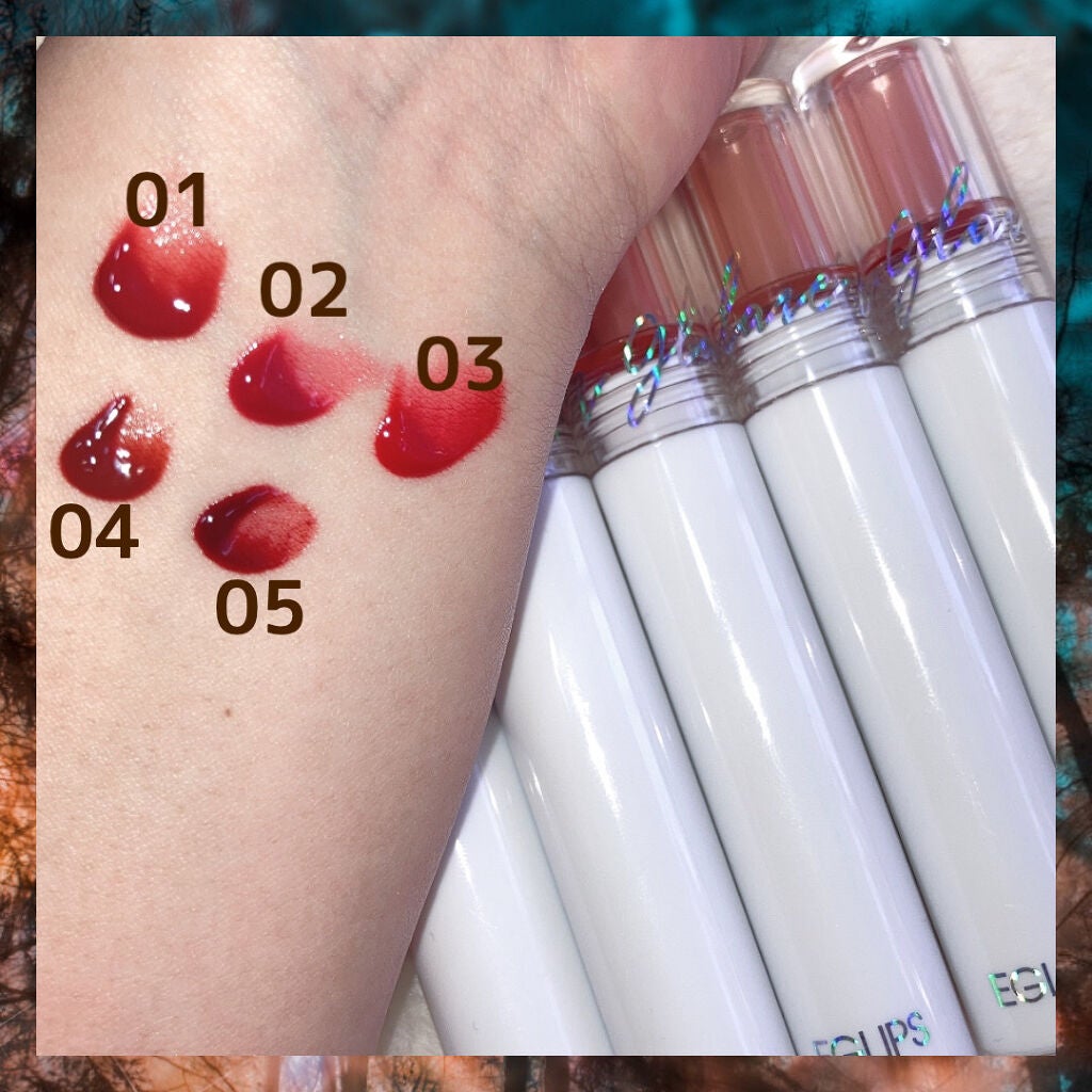 ウォーターグレーズティント/EGLIPS/リップティントを使ったクチコミ(3枚目)