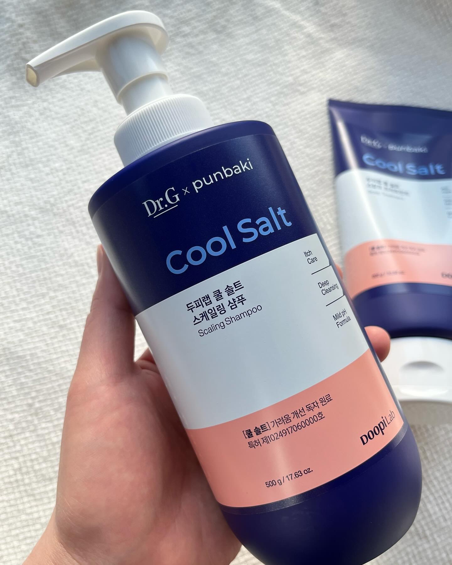 クールソルトスケーリングシャンプー/クールソルトスカルプトリートメント/Dr.G/市販シャンプーを使ったクチコミ（1枚目）