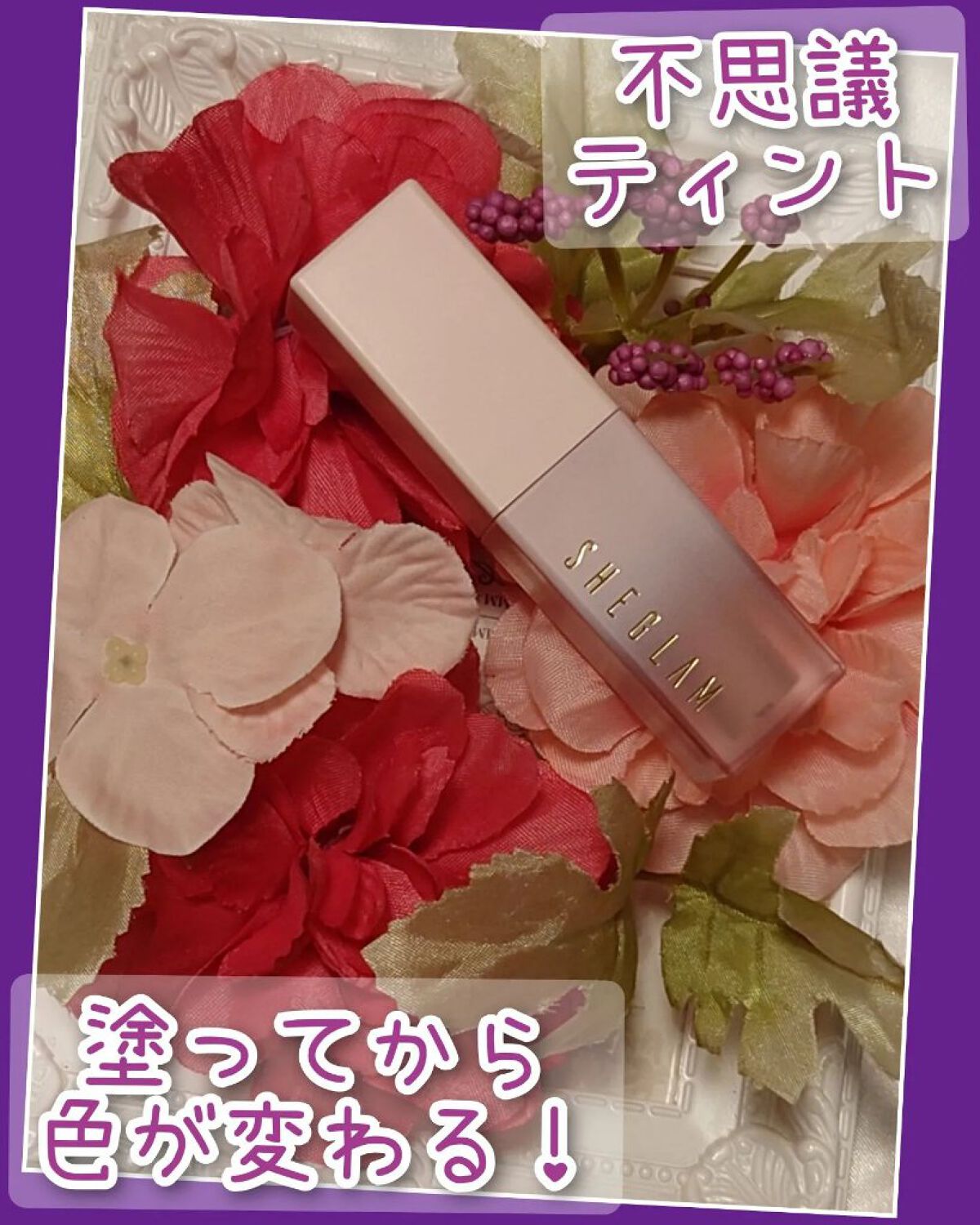 テイク ア ヒント リップティント/SHEGLAM/リップティントを使ったクチコミ（1枚目）