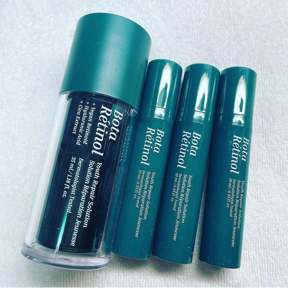 ボタレチノールユースリペアソリューションセット/ENPRANI(韓国)/美容液を使ったクチコミ(3枚目)