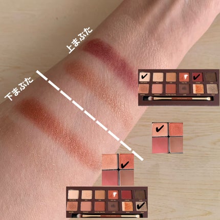 エクスプローラ12色 動物アイシャドウパレット/PERFECT DIARY/アイシャドウパレットを使ったクチコミ(4枚目)