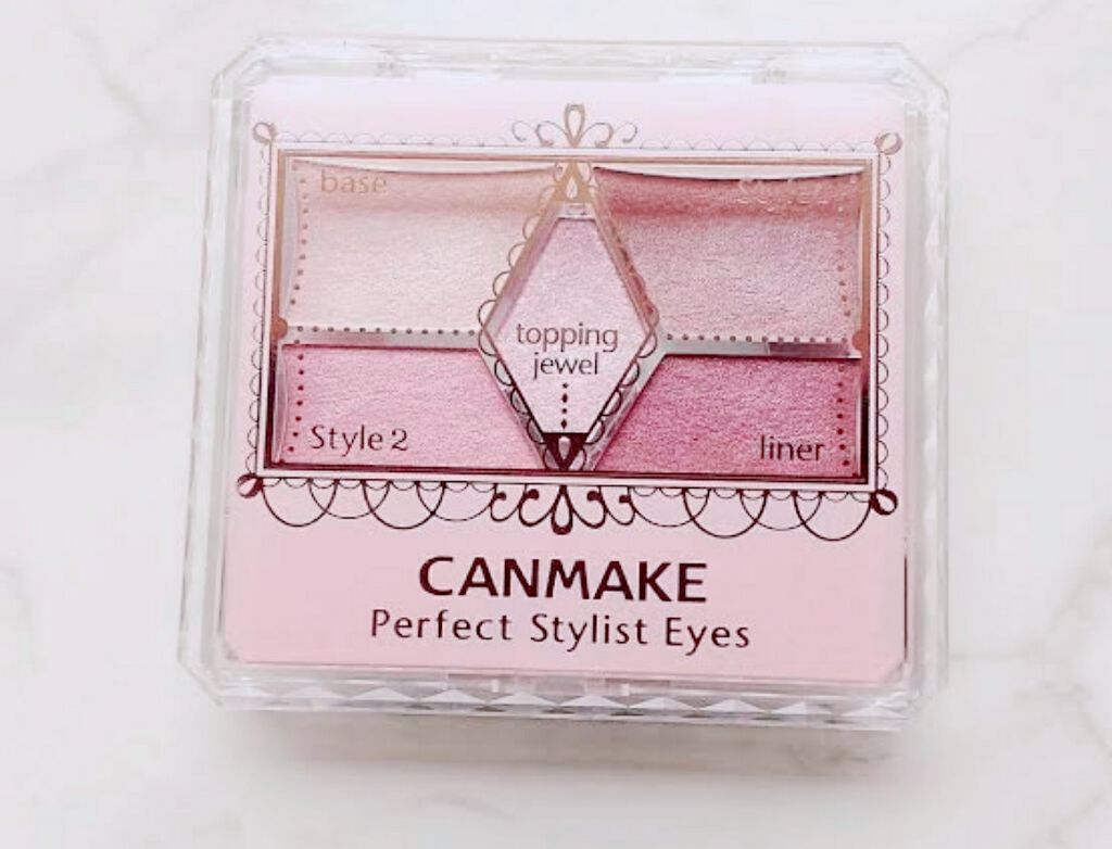 【旧品】パーフェクトスタイリストアイズ/キャンメイク/アイシャドウパレットを使ったクチコミ(1枚目)