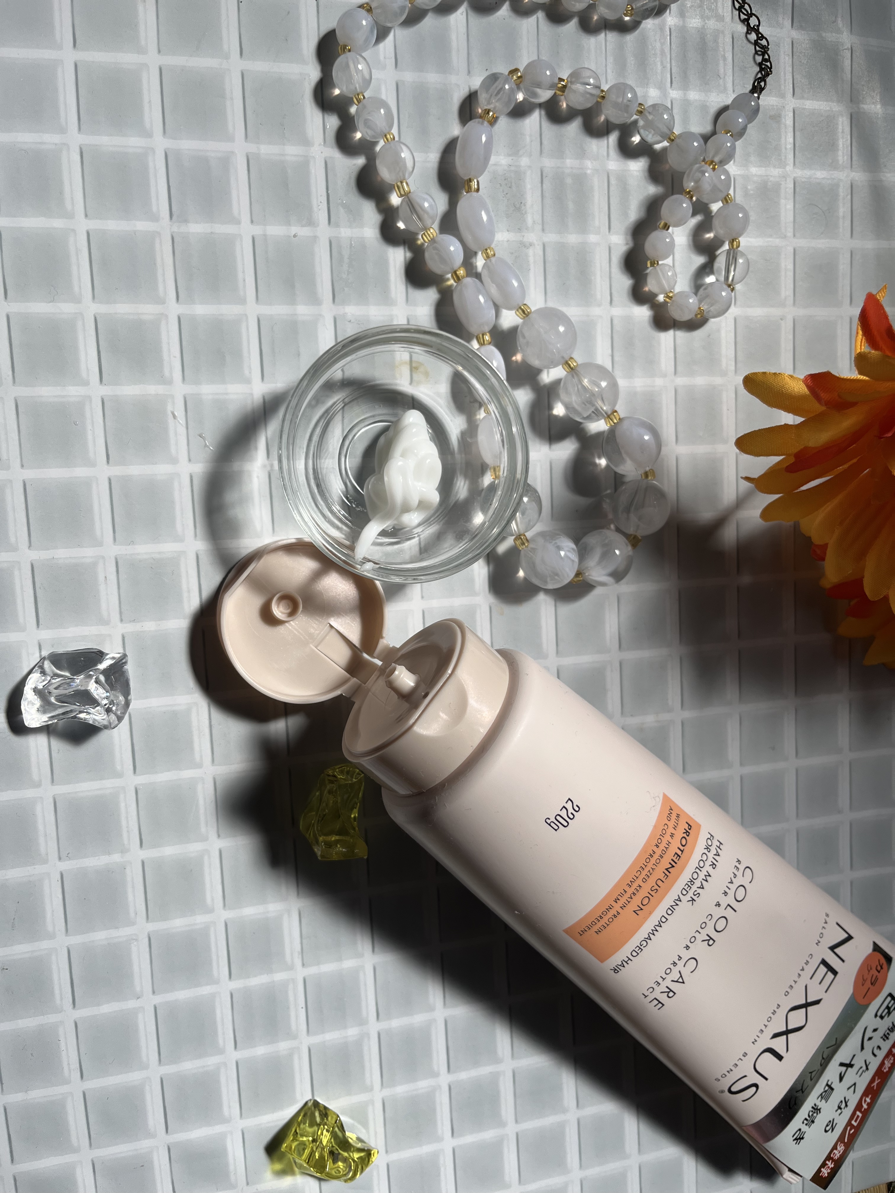 ネクサス リペアアンドカラープロテクト 洗い流すトリートメント ヘアマスク/NEXXUS(ネクサス)/ヘアマスク・ヘアパックを使ったクチコミ（3枚目）