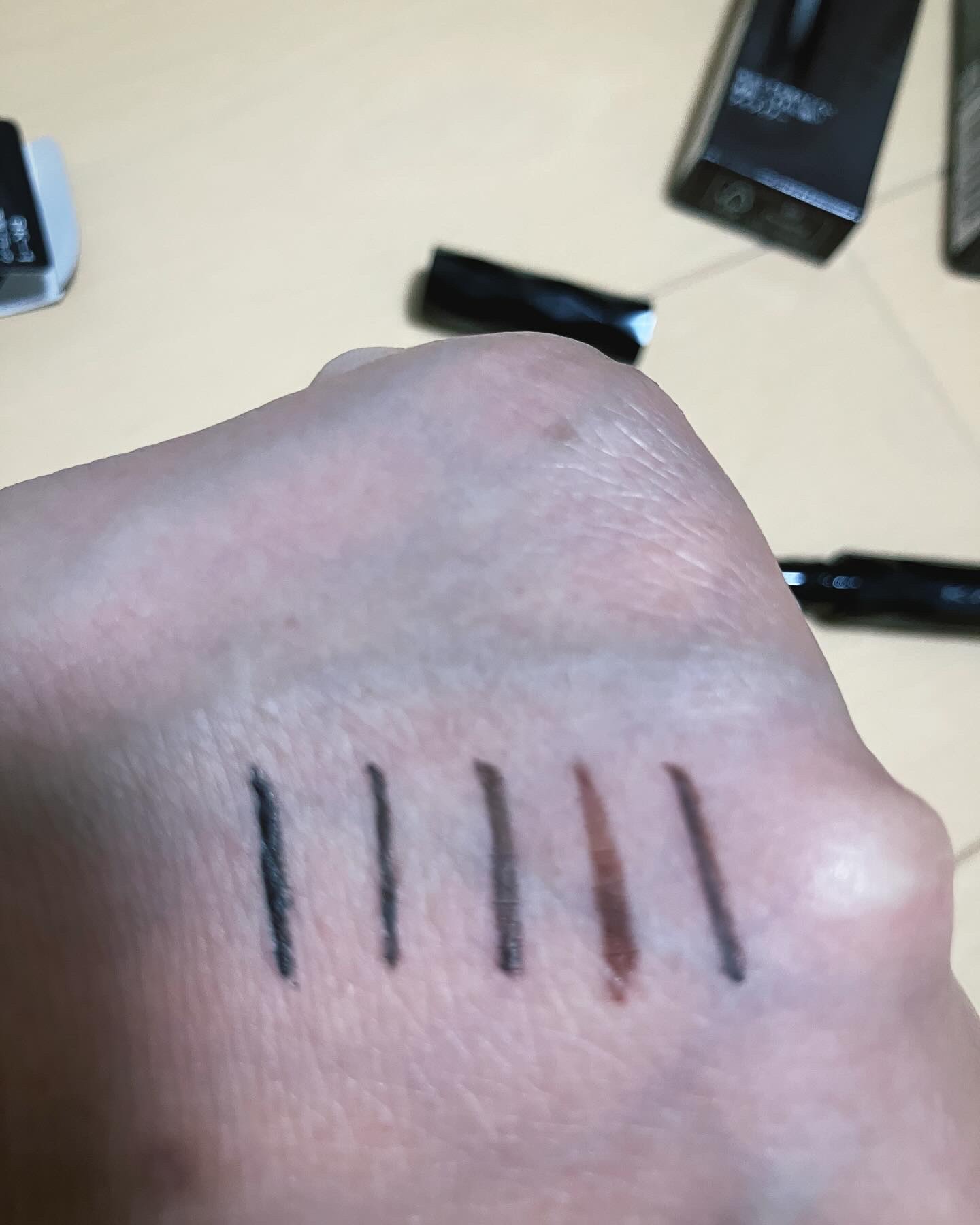 スーパーシャープライナーEX4.0/KATE/リキッドアイライナーを使ったクチコミ（3枚目）