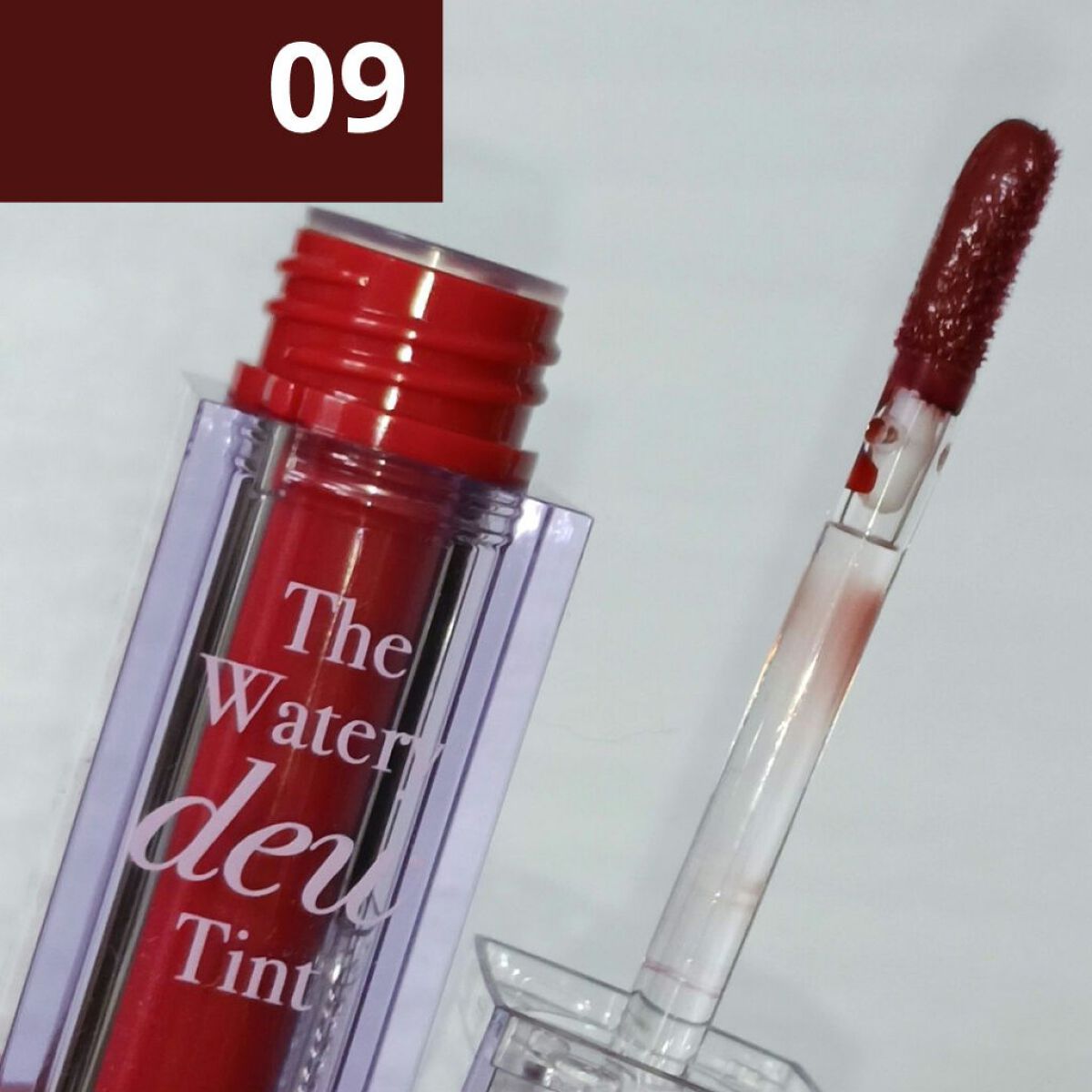 ザ ウォータリーデューティント WD8 ビンテージ カラント/MERZY/リップティントを使ったクチコミ（3枚目）