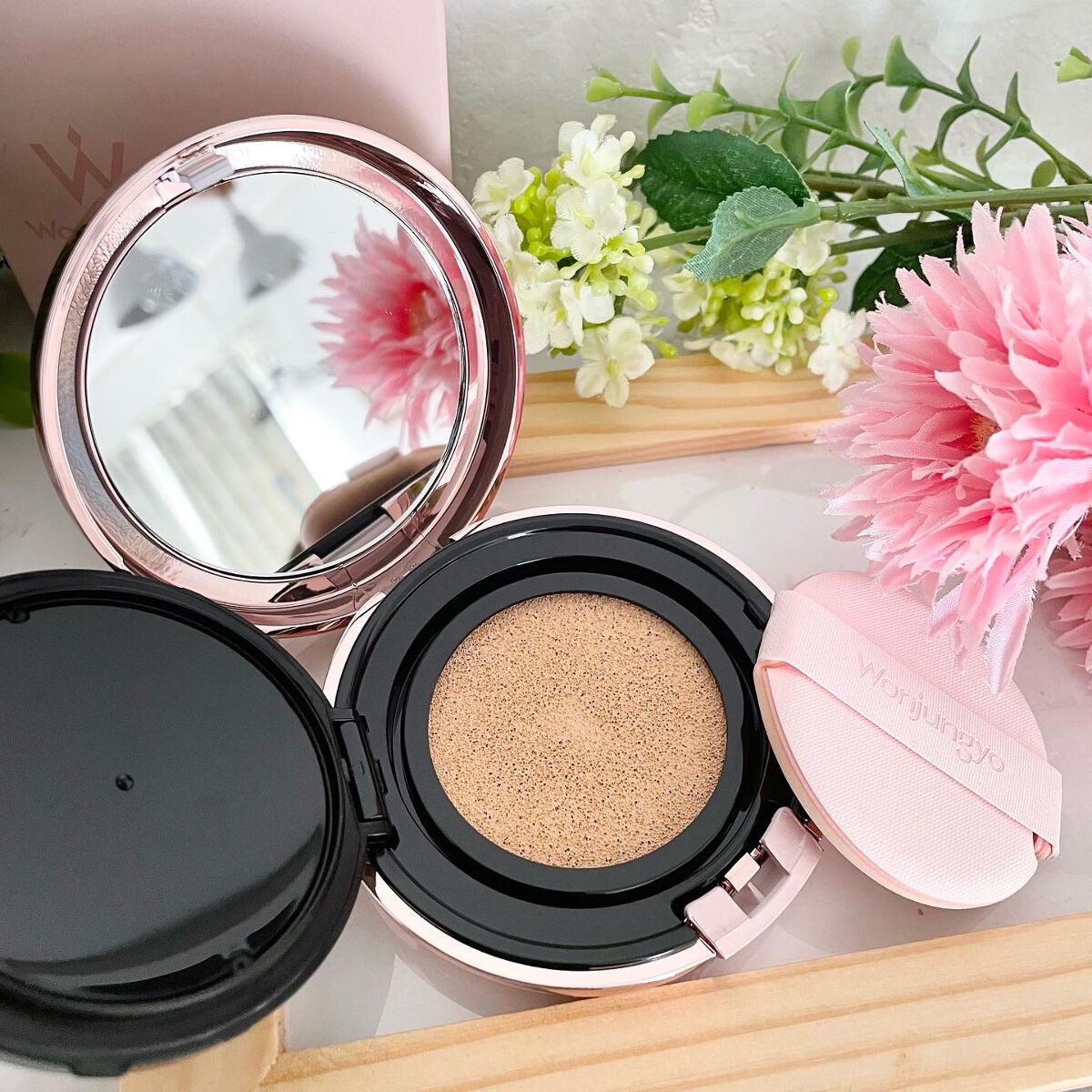 ウォンジョンヨ フィッティングクッション グロウ 03 ペール