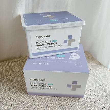 ミルクシスルリペアシカクイックマスクプラス/BANOBAGI/シートマスク・パックを使ったクチコミ(4枚目)