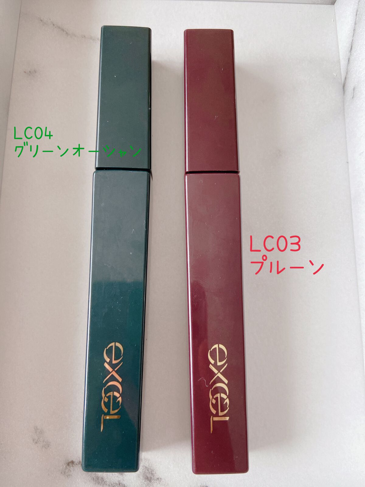 ロング＆カラード ラッシュ/excel/マスカラを使ったクチコミ（1枚目）