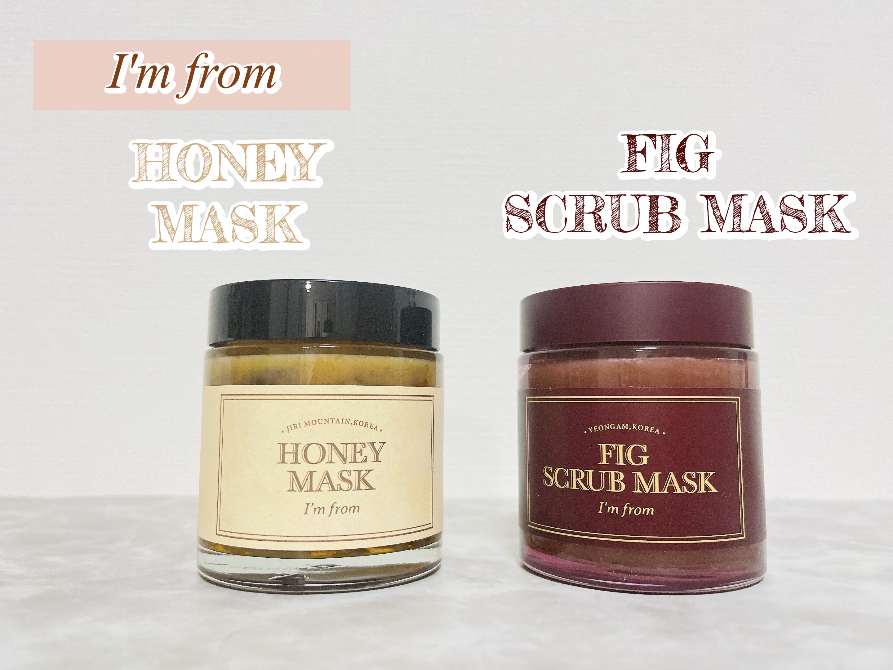 ハニーマスク/I'm from/洗い流すパック・マスクを使ったクチコミ（1枚目）