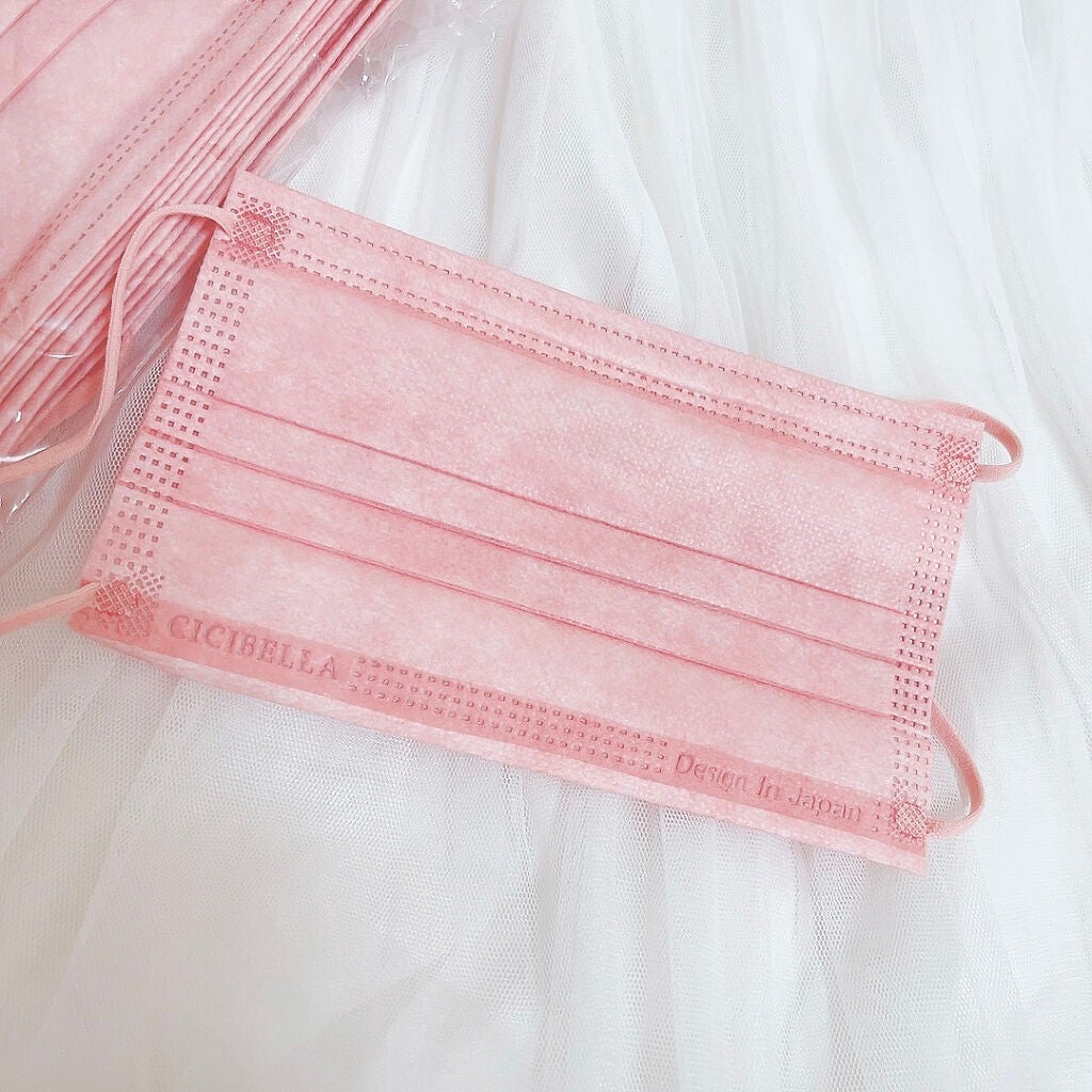 やわらかマスク 51枚入り/CICIBELLA/マスクを使ったクチコミ(3枚目)