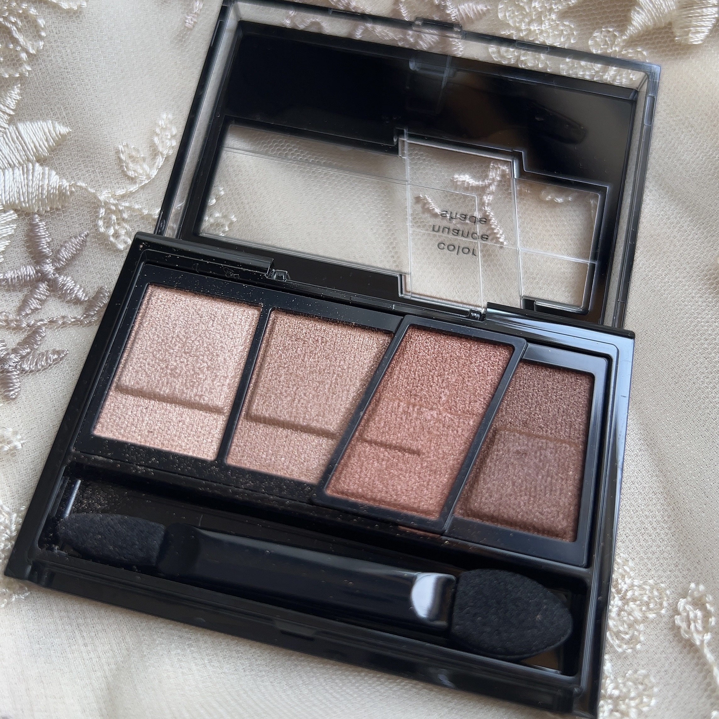 デザイニングブラウンアイズ BR-11 ヘーゼルブラウン/KATE/アイシャドウパレットを使ったクチコミ（2枚目）