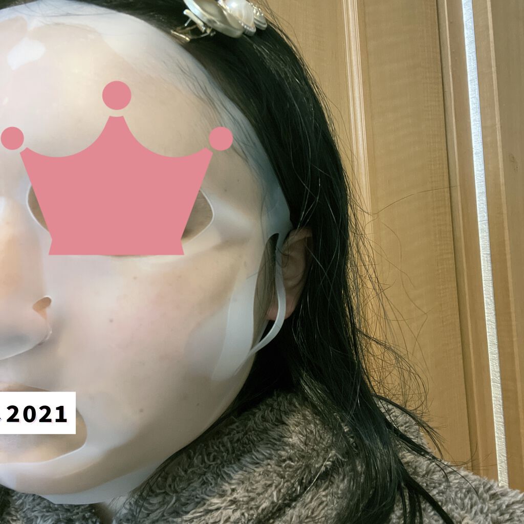 シリコーン フェイスマスク/セリア/その他スキンケアグッズを使ったクチコミ（2枚目）