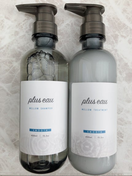 メロウシャンプー/メロウトリートメント/plus eau/市販シャンプーを使ったクチコミ(1枚目)
