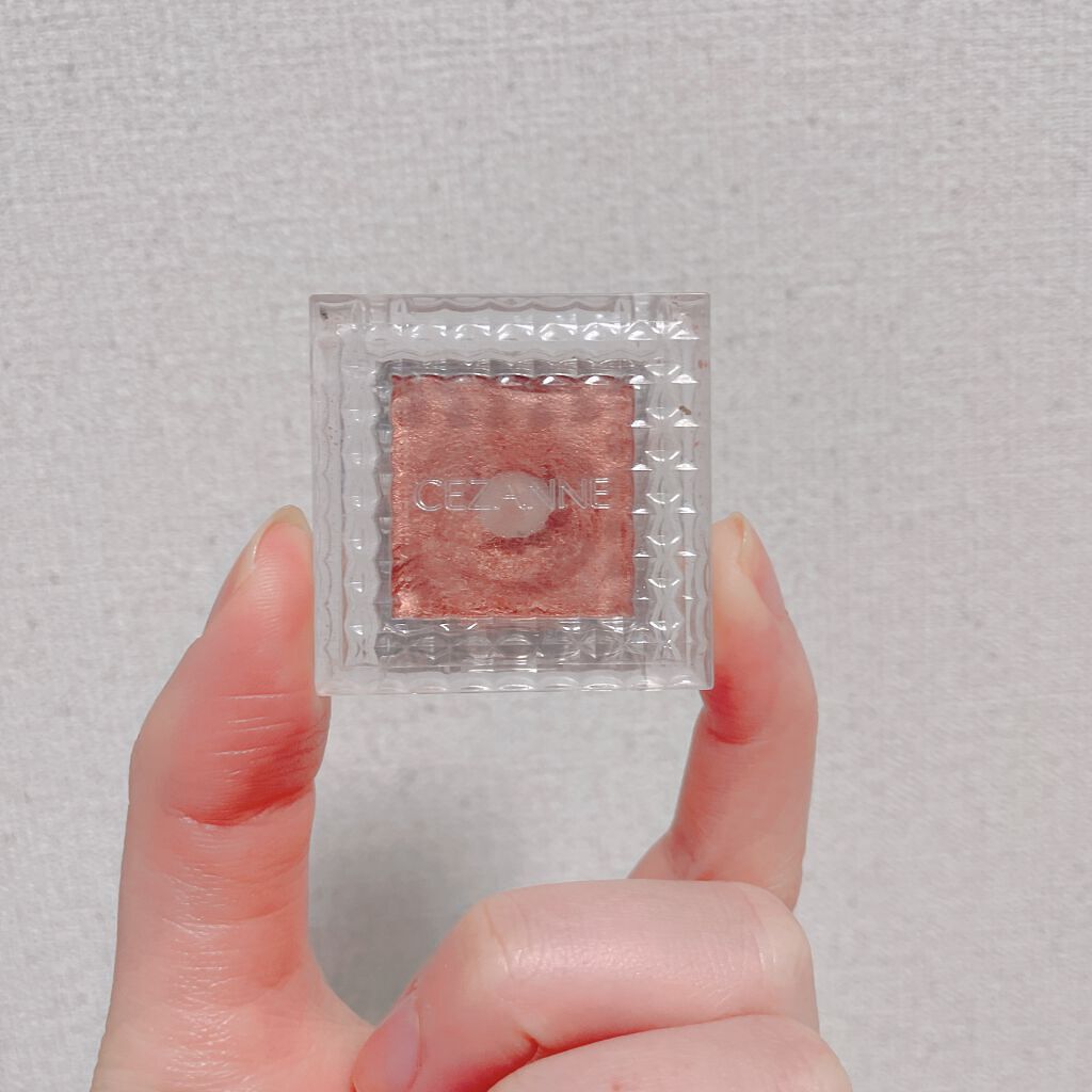 シングルカラーアイシャドウ/CEZANNE/単色アイシャドウを使ったクチコミ(1枚目)