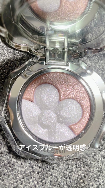 ジルスチュアート クリスタルブルーム ペタルクチュールアイズ デュオ/JILL STUART/アイシャドウパレットを使ったクチコミ(3枚目)