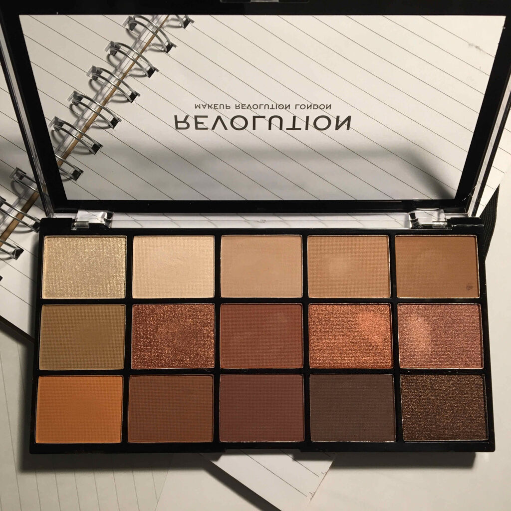 Revolution Reloaded/MAKEUP REVOLUTION/アイシャドウパレットを使ったクチコミ（2枚目）