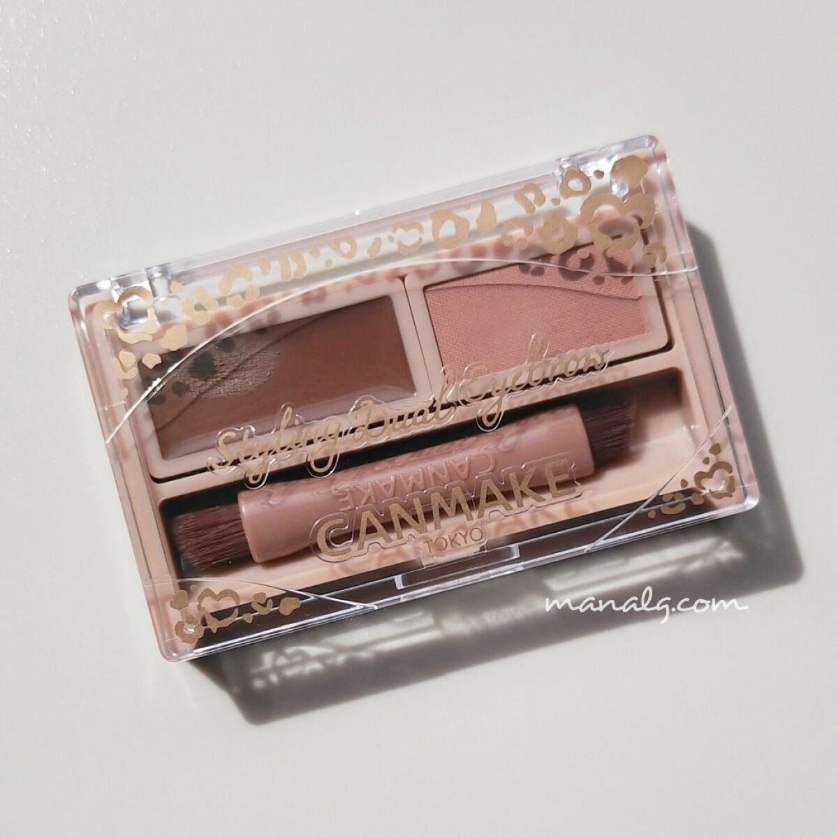 スタイリングデュアルアイブロウ/キャンメイク/アイブロウを使ったクチコミ(4枚目)