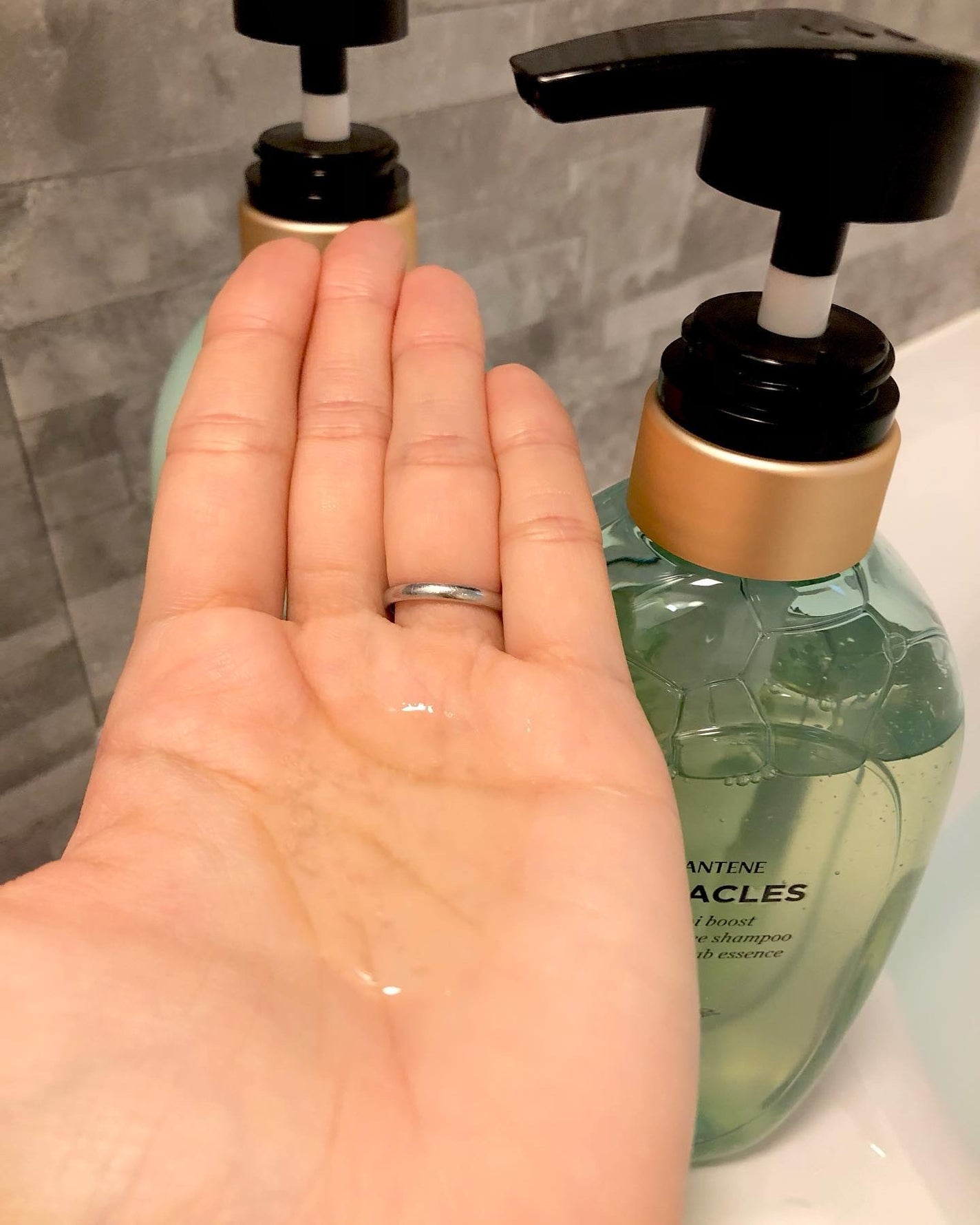 ミラクルズ うるおいブースト シャンプー/トリートメント/パンテーン/市販シャンプーを使ったクチコミ(2枚目)