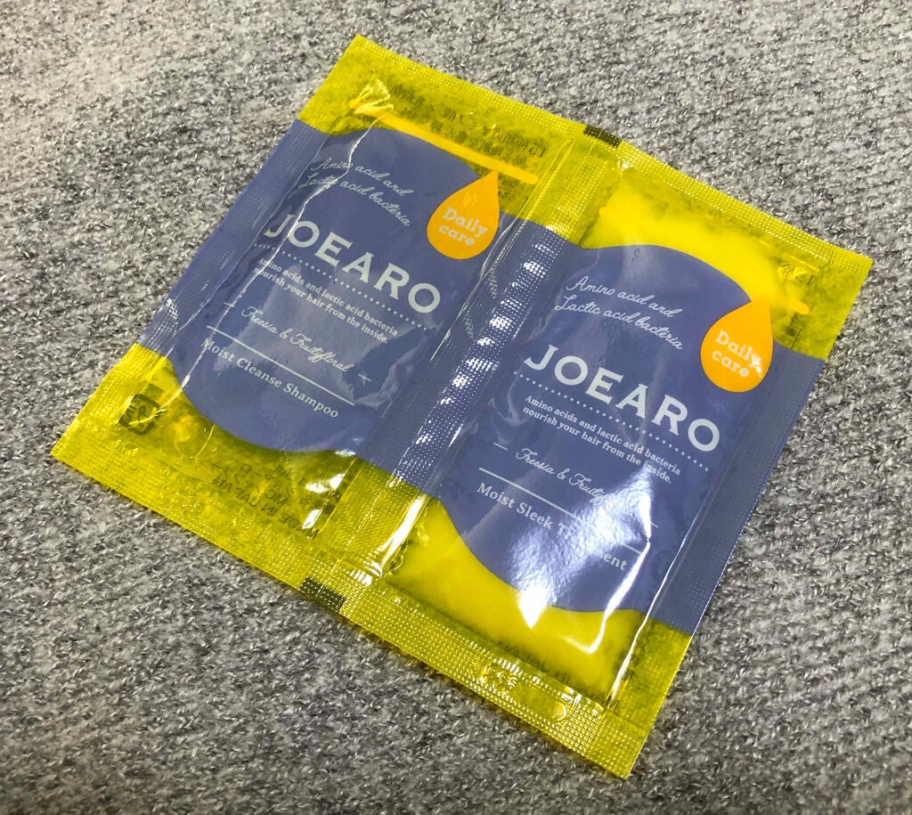 モイストクレンズシャンプー/モイストスリークトリートメント/JOEARO/市販シャンプーを使ったクチコミ(1枚目)