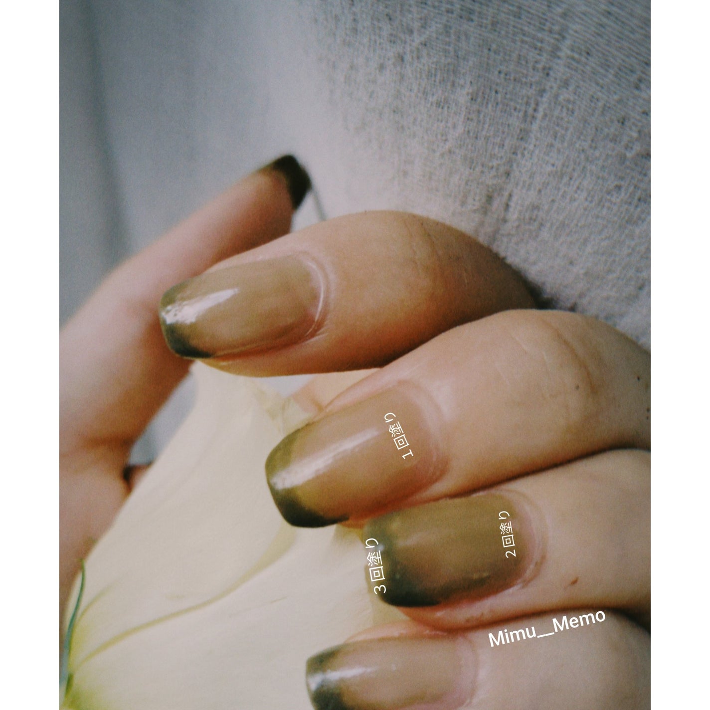 ムードペブルネイル/rom&nd/マニキュアを使ったクチコミ(1枚目)