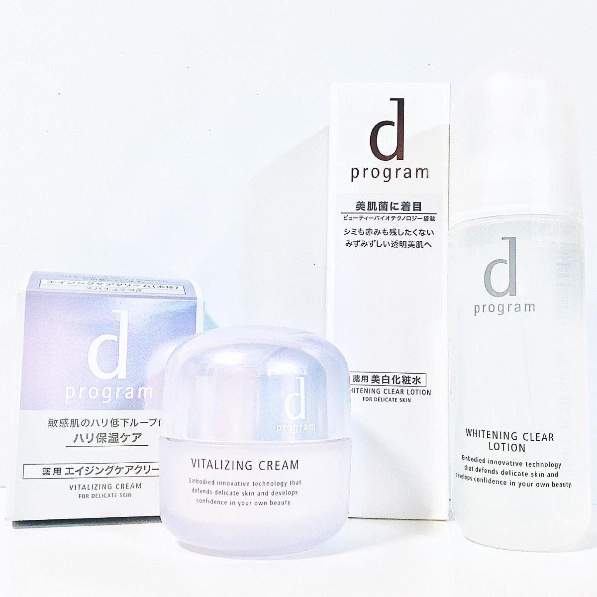 バイタライジングクリーム /d プログラム/フェイスクリームを使ったクチコミ（1枚目）