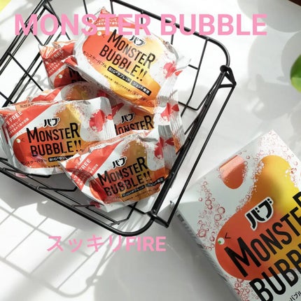 モンスターバブル スッキリFREE /バブ/炭酸系入浴剤を使ったクチコミ(1枚目)