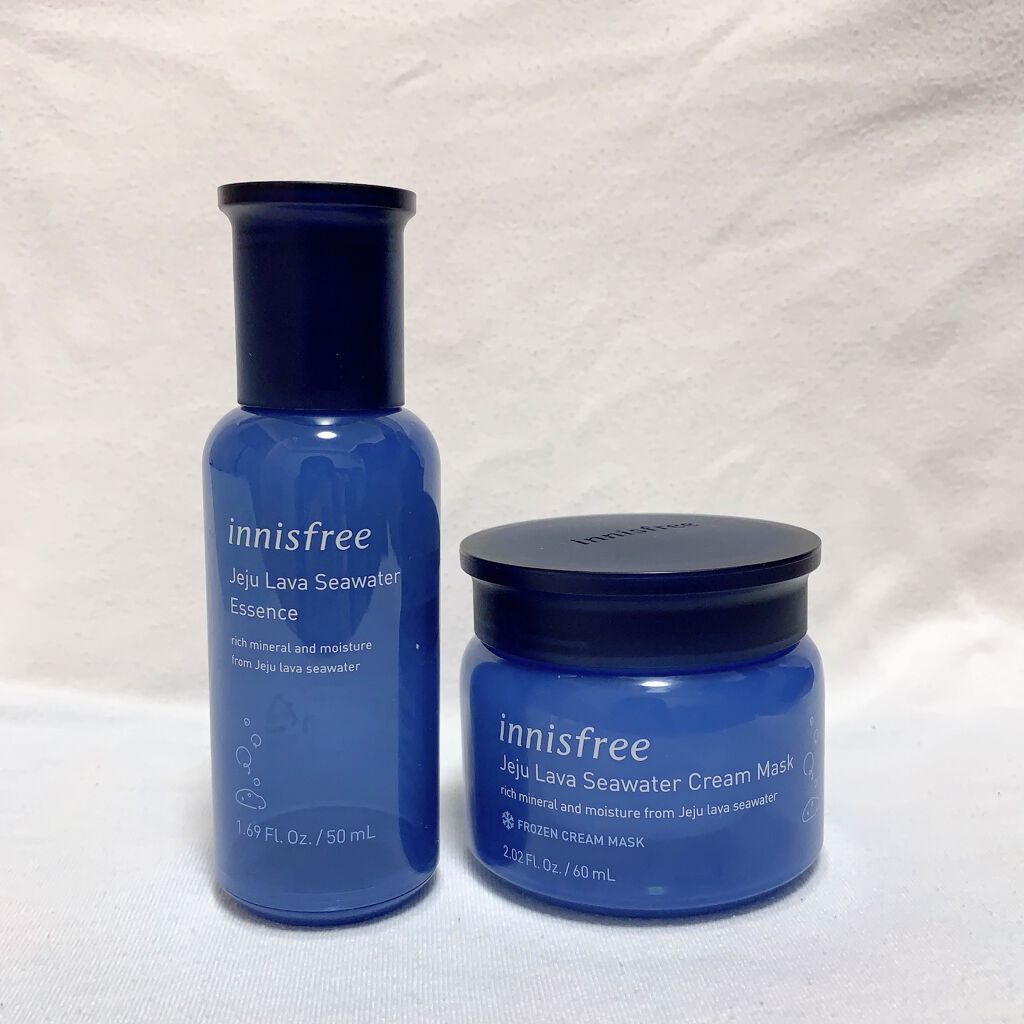 ラバシーウォーター クリームマスク/innisfree/フェイスクリームを使ったクチコミ（1枚目）